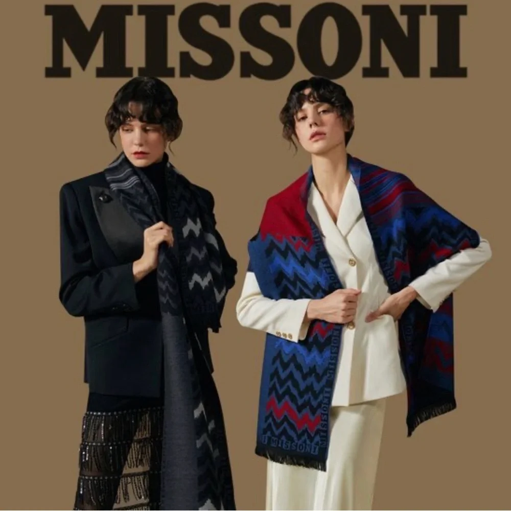 Missoni scarf casual looks
